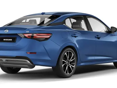 Nissan Sentra SR 2020 3D model