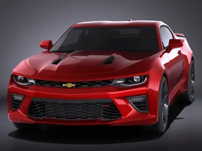 Chevrolet Camaro SS CG 2016 VRAY 3D model
