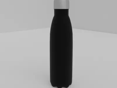 Stainless Steel Water Bottle 17 Oz -500 ML Low-poly 3D model