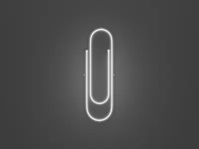 Clip - Neon Sign 3D model