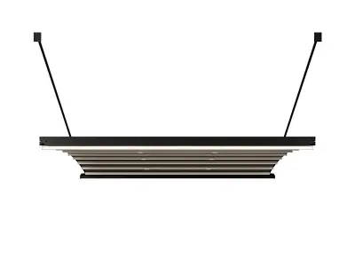 Motorized Pergola 6 oil rubbed bronze 3D model