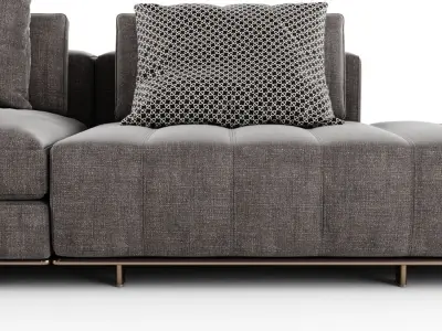 Modern FREEMAN sofa 01 3D model