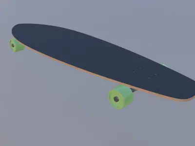 Longboard 3D model