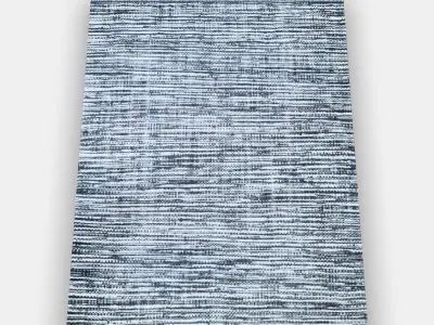 KOPENHAMN Rug flatwoven Low-poly 3D model