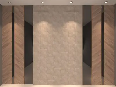 Wall Panel 3D model