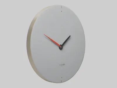 Compact Wall Clock model 3D model