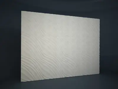 01 METROFF  3D PATTERN WALL Low-poly 3D model