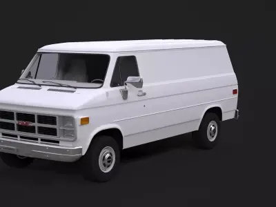 GMC Vandura 1983 3D model