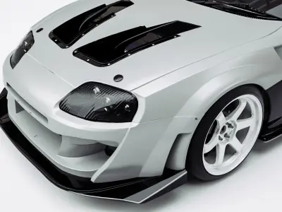 TOYOTA SUPRA 3D model
