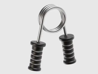 Hand gripper Low-poly 3D model