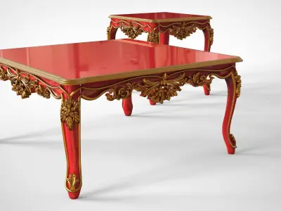 Table Luxury for FURNITURE 3D model 3D model