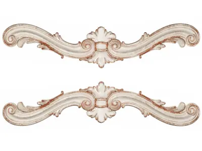 Classic carved 138 3D model