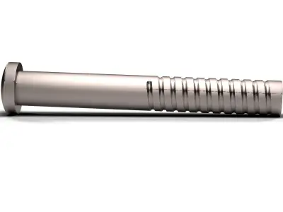 Screw Low-poly 3D model