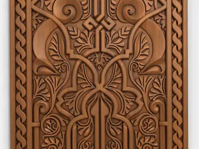 arabic ornament  1 3D model