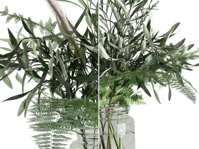Spring Bouquet 3D model