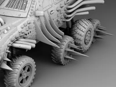 Deadcar 3D print model