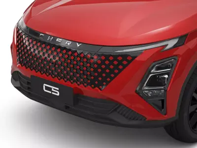 2026 Chery Omoda C5 with Interior Left Hand Drive 3D model