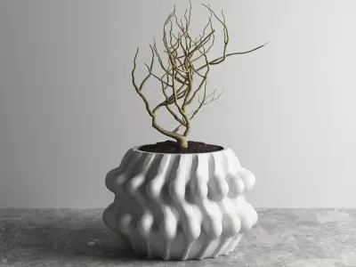 vase pot planter 3d print 844  3D print model