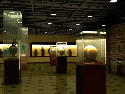 Football Museum 3D model