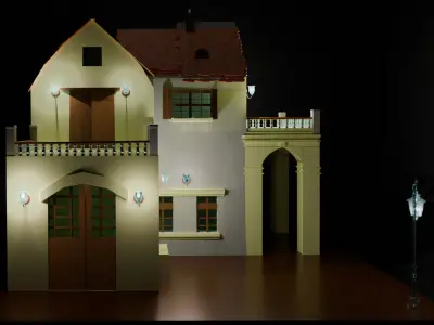 House 3D model 10