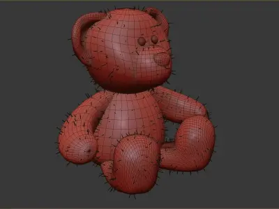 Plush Bear 3D model