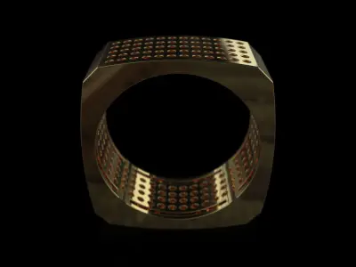 Minimalistic ring V2 3D print model