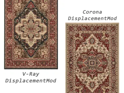 Rugs No 476 Low-poly 3D model