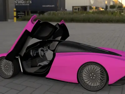 McLaren Speedtail 3D model