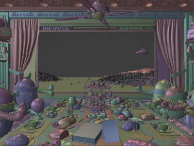 Infinite Journeys - Pwnisher 3D Challenge - DSZarts Submission 3D model