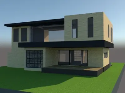 Luxury House 3D print model