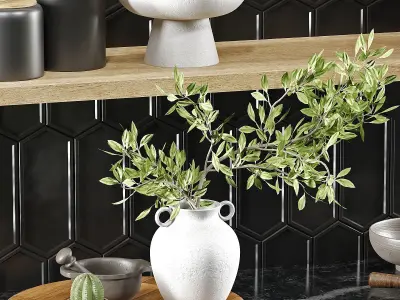 kitchen accessories04 3D model