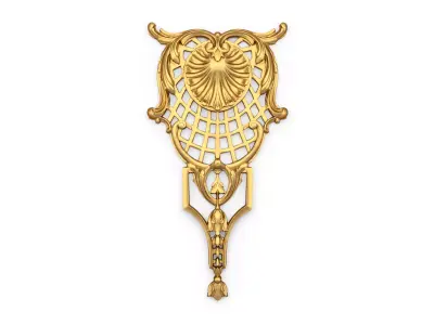 Classic decor ornament 121 3D model