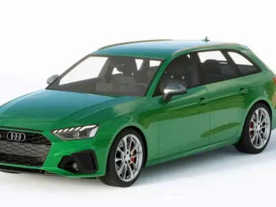 Audi S4 Avant 2020 3D model