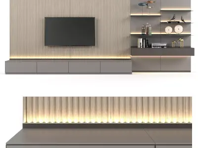 TV group Rimadesio by Igor Franch 3D model