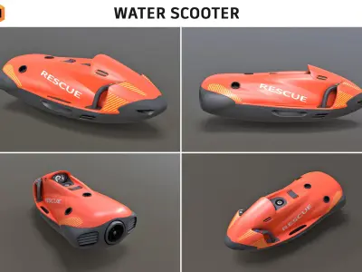 Lifeguard Assets Collection 3D Model Pack