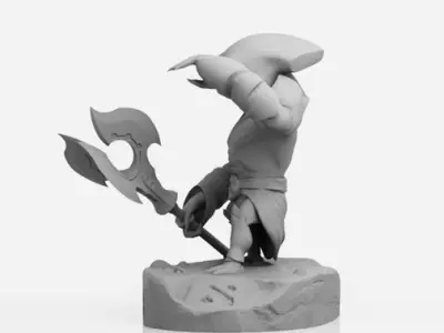 Faceless Void Chibi - DOTA 2 - 3D Print Collection 3D print model