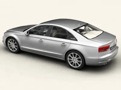 Audi A8 2011 3D model