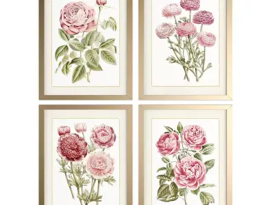 Pictures1116 Low-poly 3D model