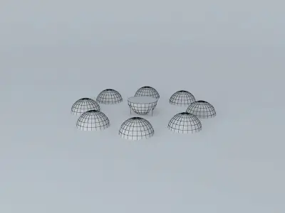 The Katoras set of marbles 3D model