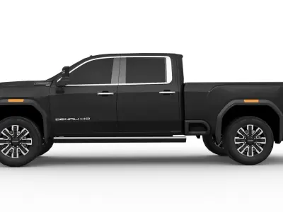 GMC Sierra Denali 2500HD 2025 Low-poly 3D model