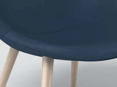 PlusHalle Capri Chair 3D model