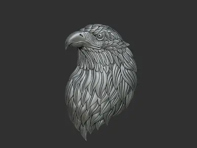 eagle head 3D print model purchase