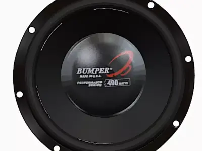 10in Bumper Pro Series Subwoofer Free low-poly 3D model