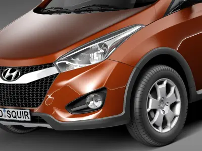 Hyundai HB20X 2013 3D model
