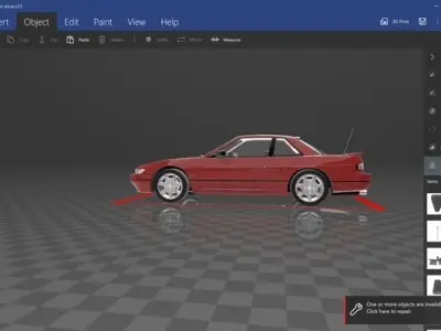 nissan silvia s13 3D model