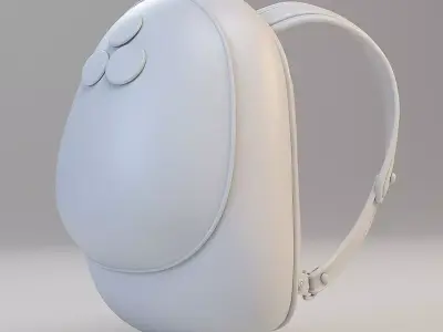 Cartoon Sport Backpack 3D model