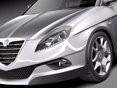 Lancia Delta 2012 3D model