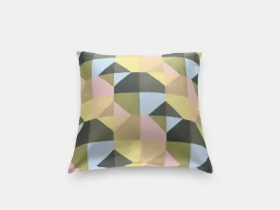 SVARTHO Cushion cover Low-poly 3D model