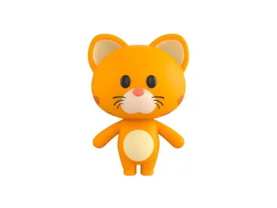 Character006 Cat 3D model