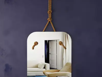 Sander Wall Mirror 3D model